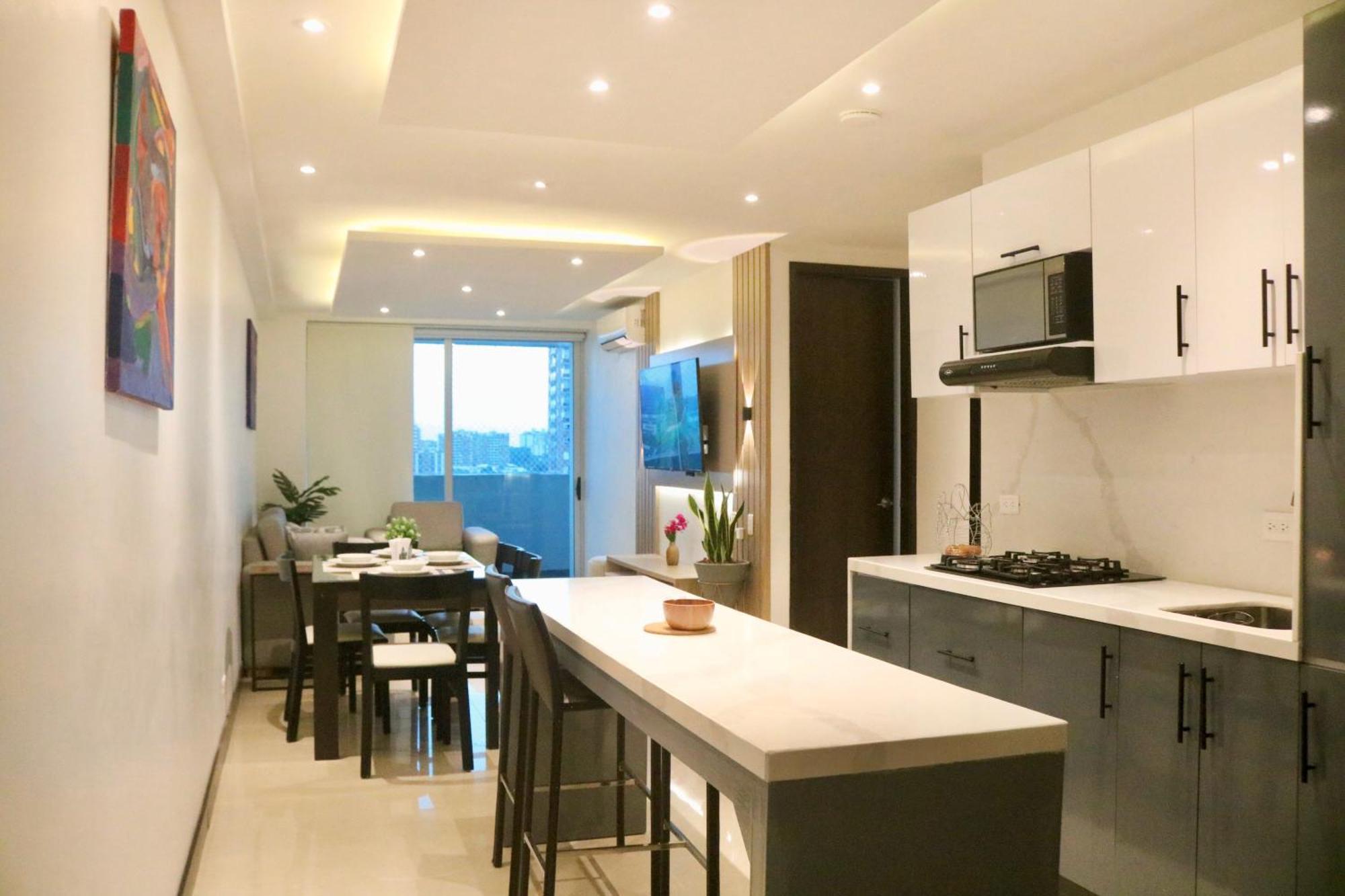 بارانكويلا Atlantis Suites Baq -Apartamento Moderno-2-Bd المظهر الخارجي الصورة